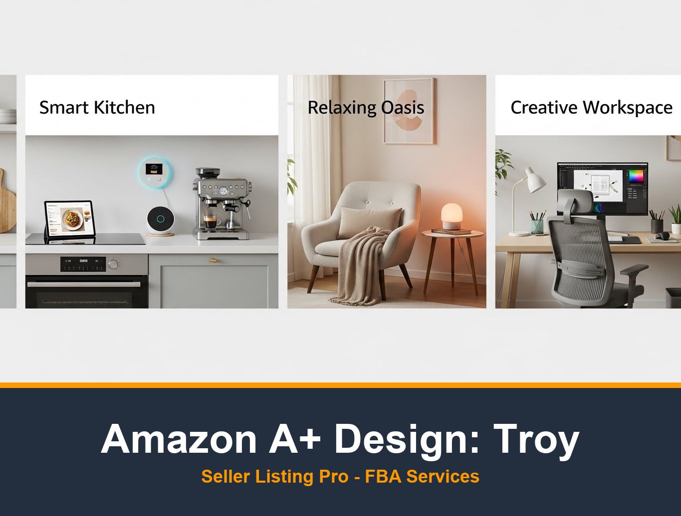 Amazon A+ Content Design in Troy