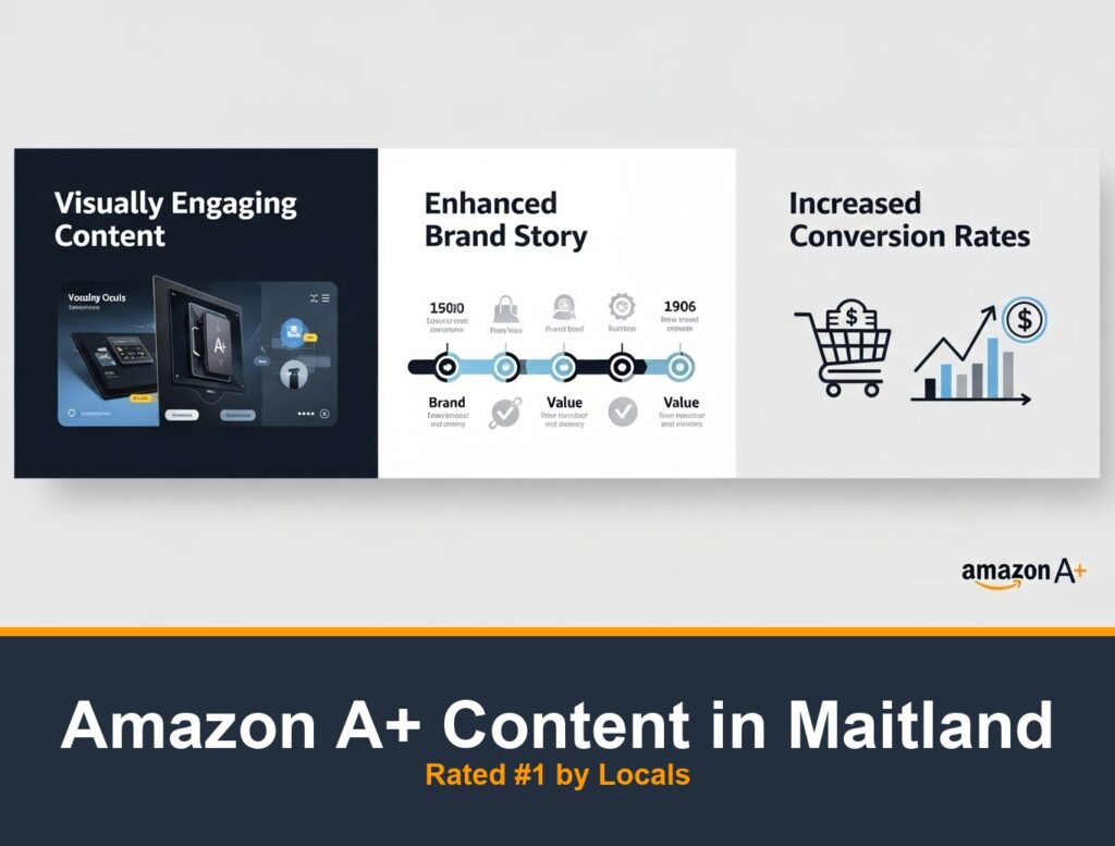 Amazon A+ Content Design in Maitland | Top Rated Agency