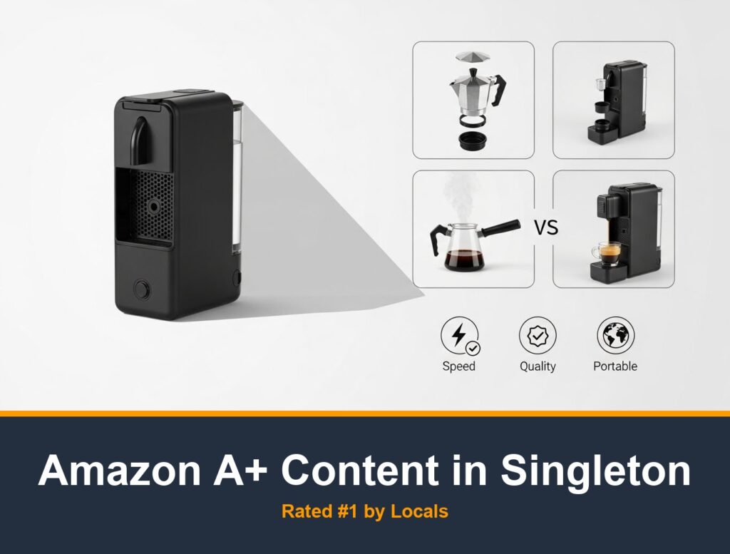 Amazon A+ Content Design in Singleton | Top Rated Agency