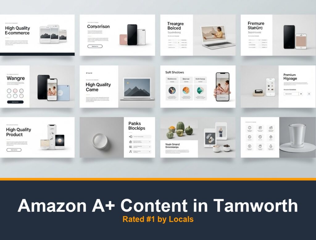 Amazon A+ Content Design in Tamworth | Top Rated Agency