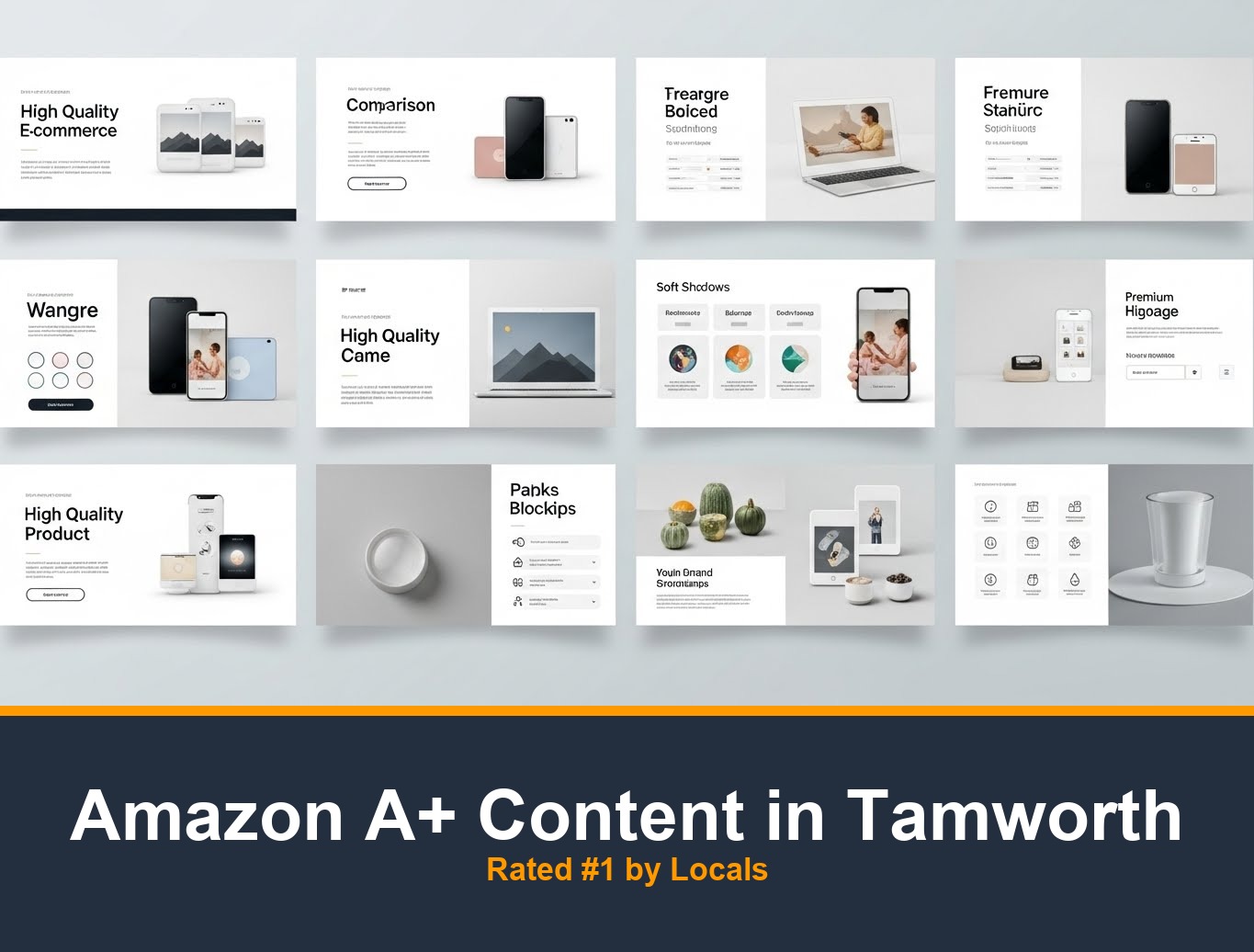 Amazon A+ Content Design in Tamworth | Top Rated Agency