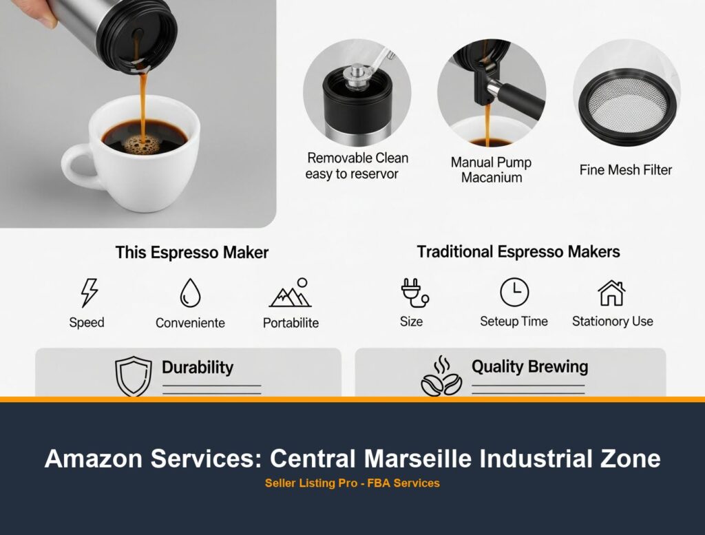 Amazon Brand Story Design in Central Marseille Industrial Zone