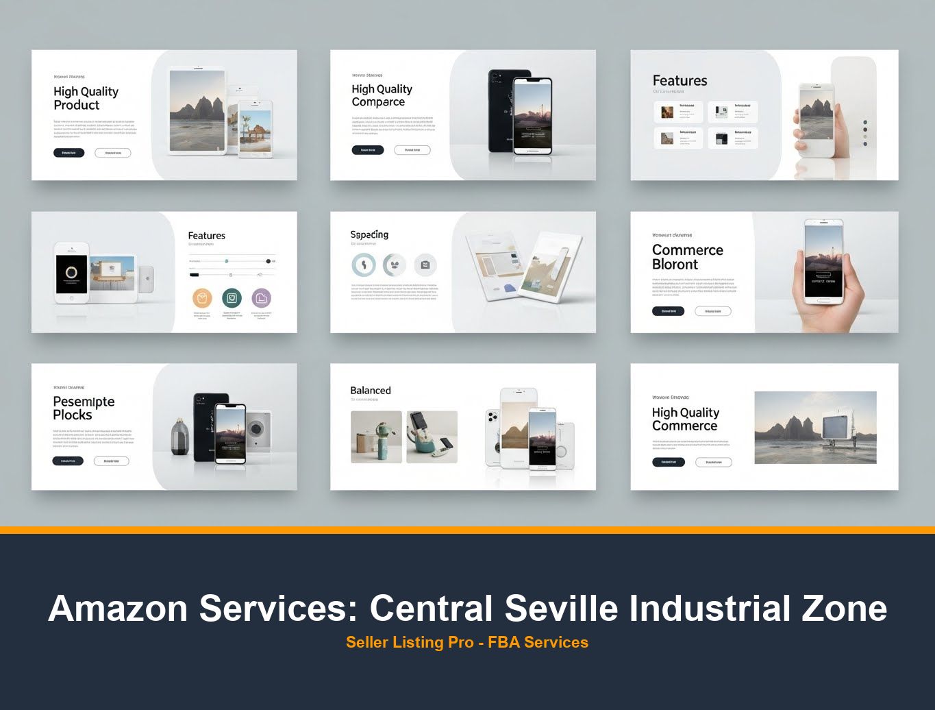 Amazon Brand Story Design in Central Seville Industrial Zone