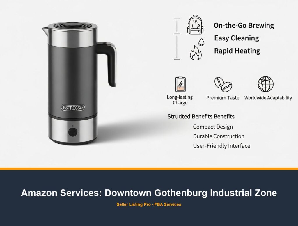 Amazon Brand Story Design in Downtown Gothenburg Industrial Zone