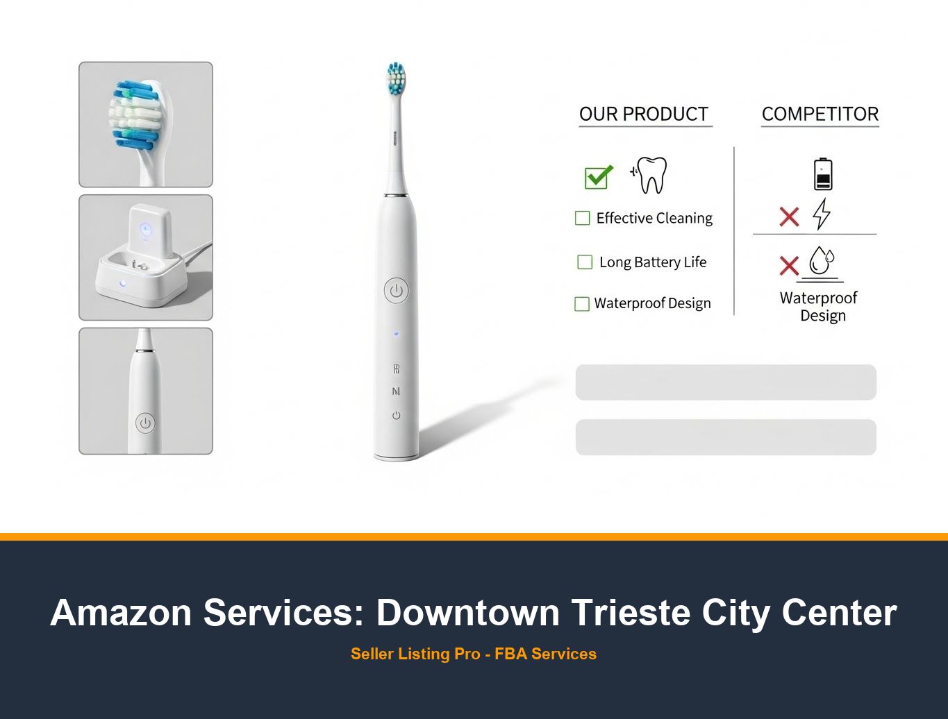 Amazon Brand Story Design in Downtown Trieste City Center