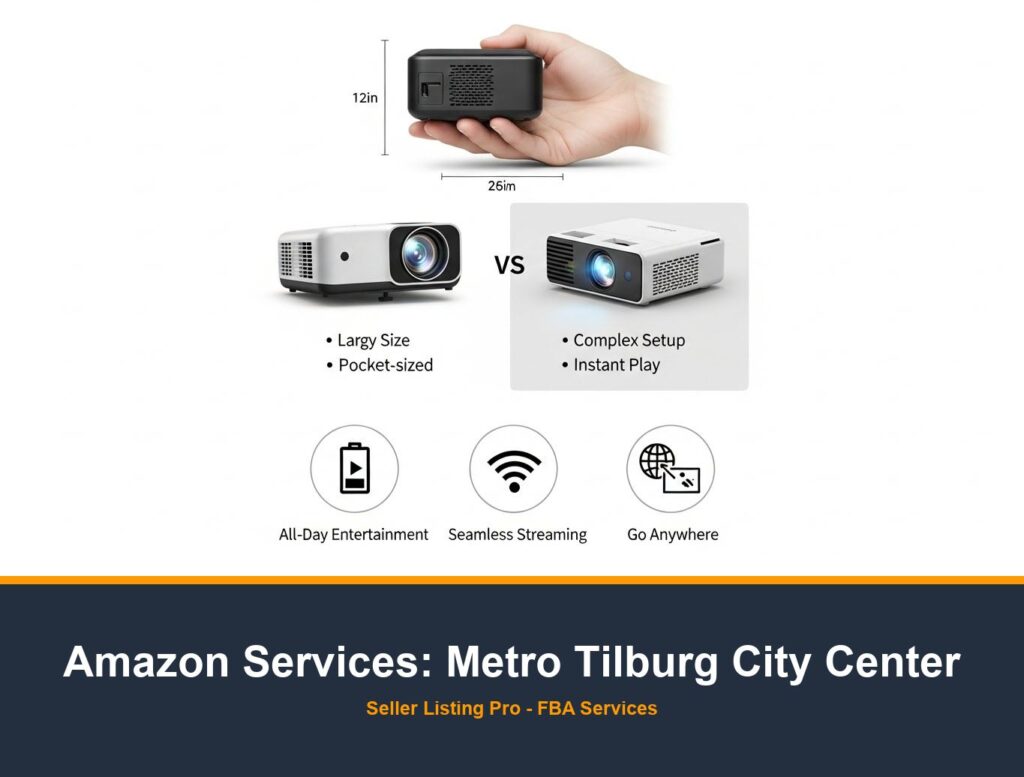 Amazon Brand Story Design in Metro Tilburg City Center
