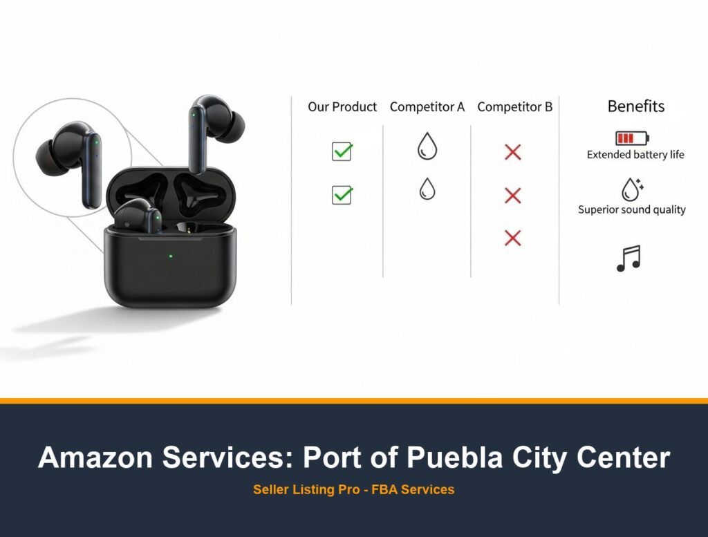 Amazon Brand Story Design in Port of Puebla City Center