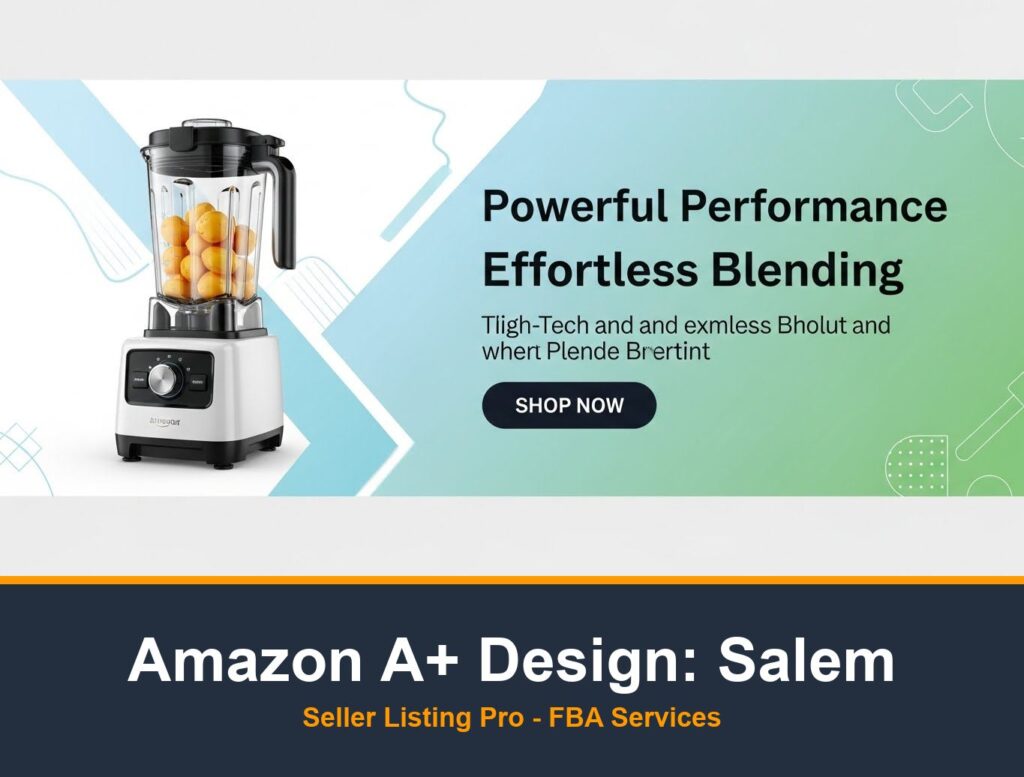 Amazon Brand Story Design in Salem