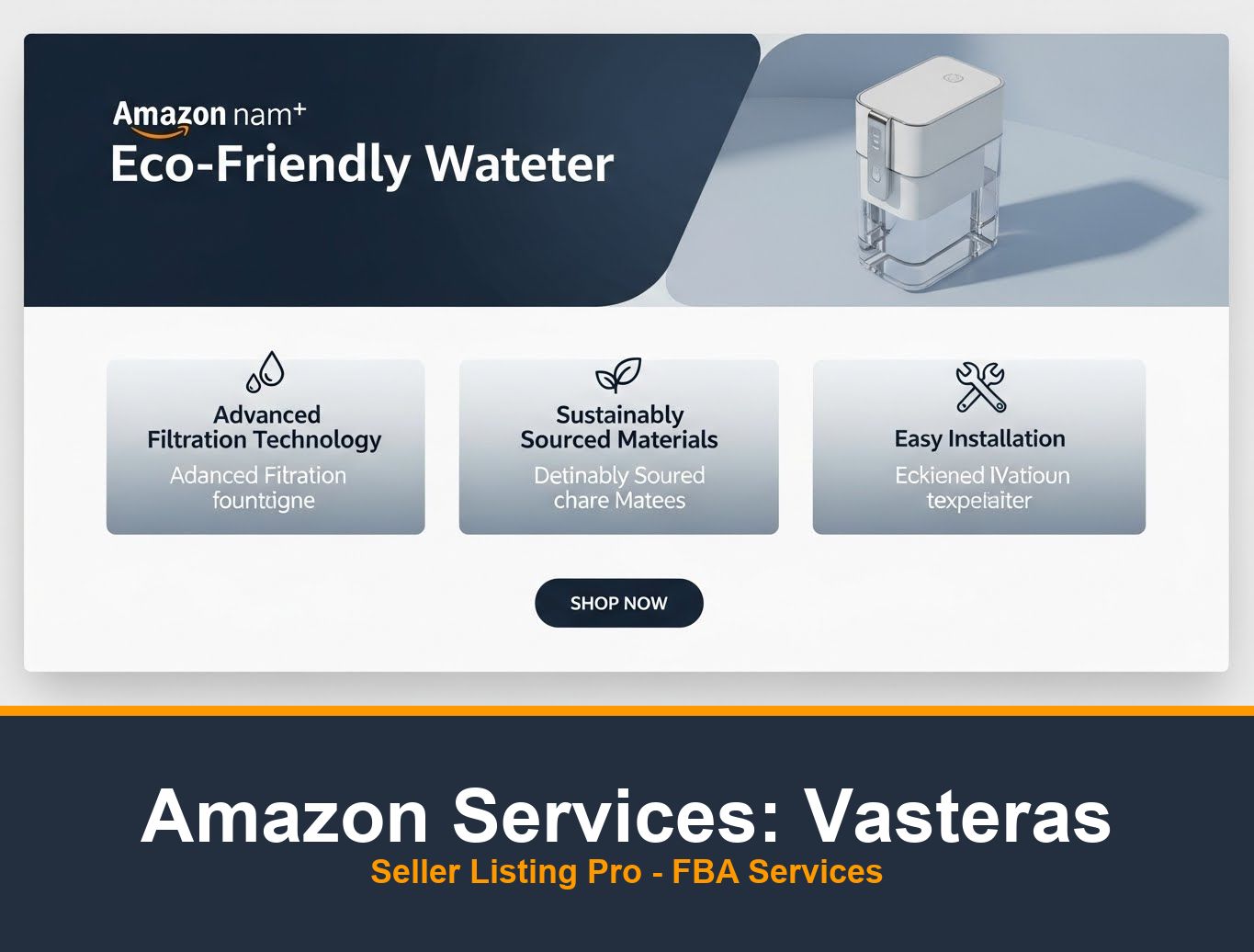 Amazon Brand Story Design in Vasteras