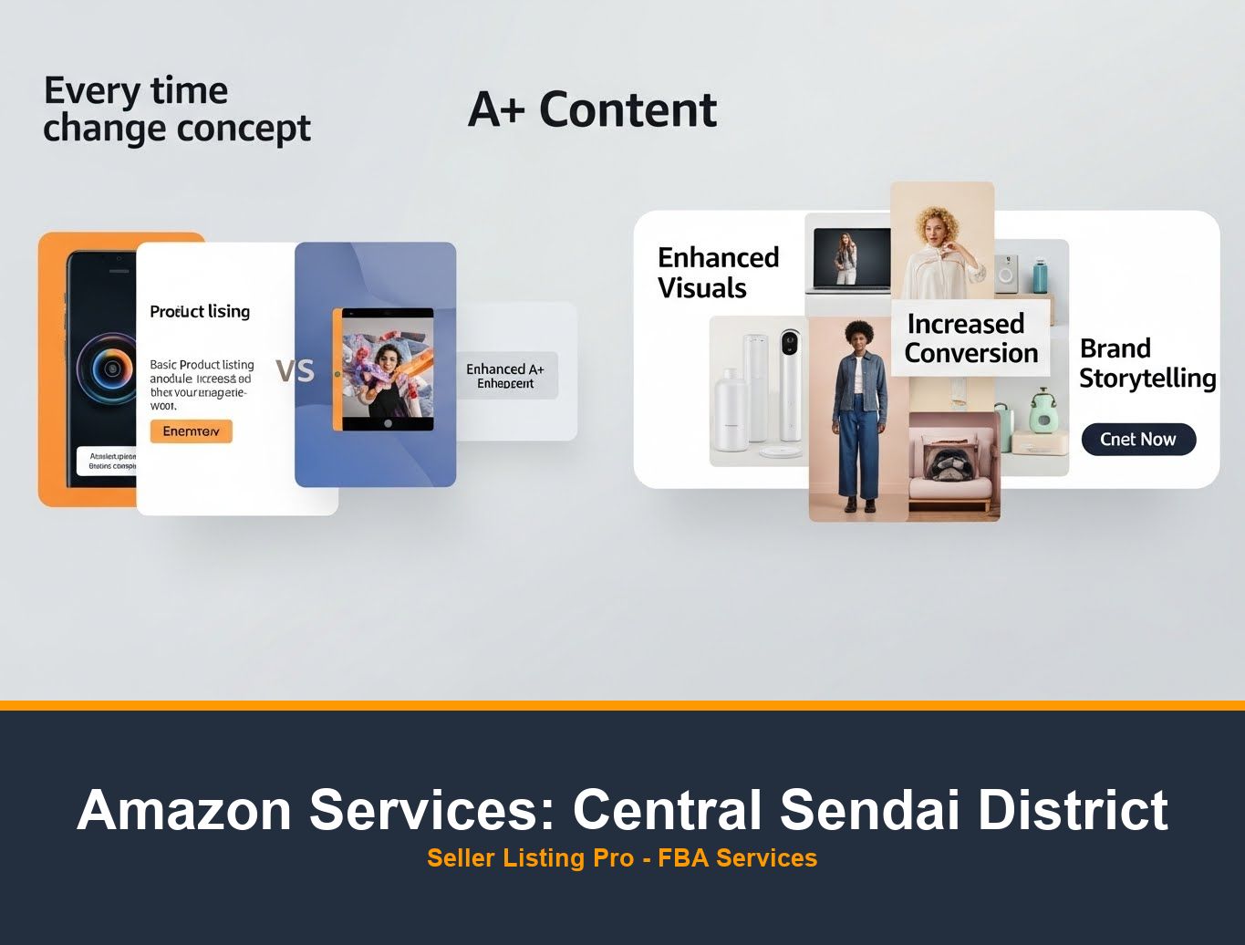 Amazon EBC Design Service in Central Sendai District