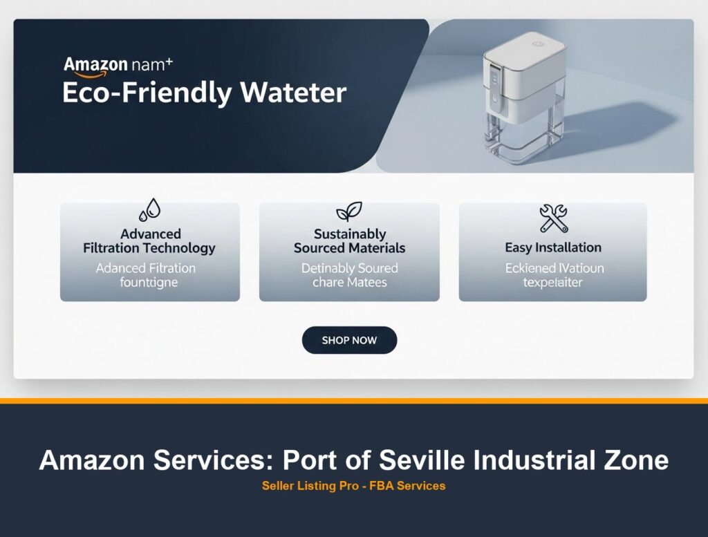 Amazon EBC Design Service in Port of Seville Industrial Zone