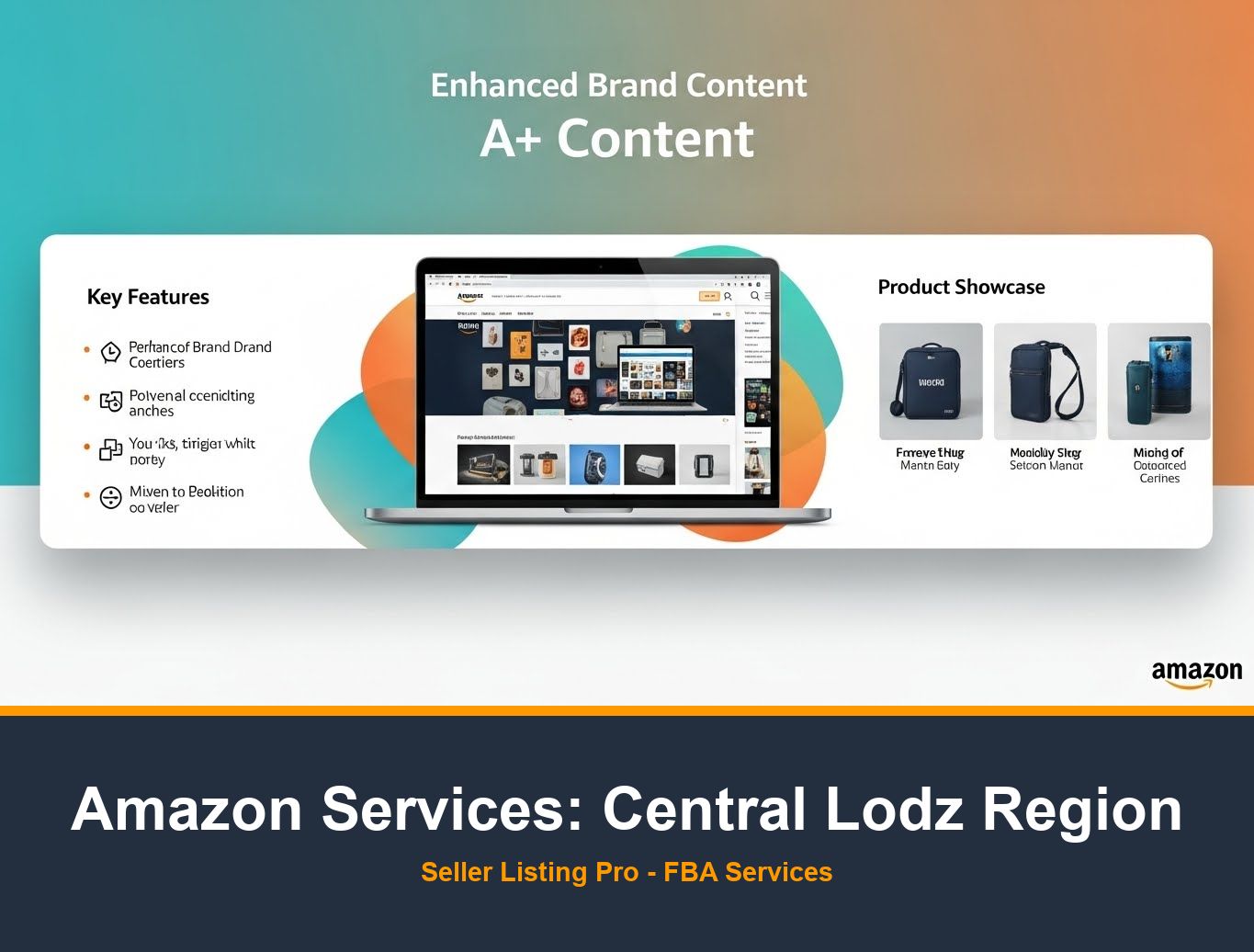 Amazon Infographic Design in Central Lodz Region