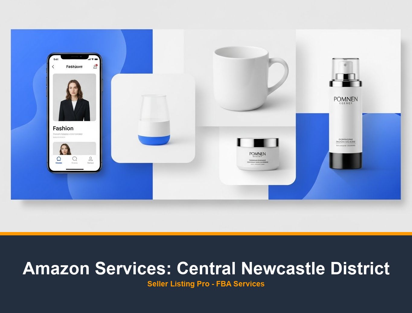 Amazon Infographic Design in Central Newcastle District