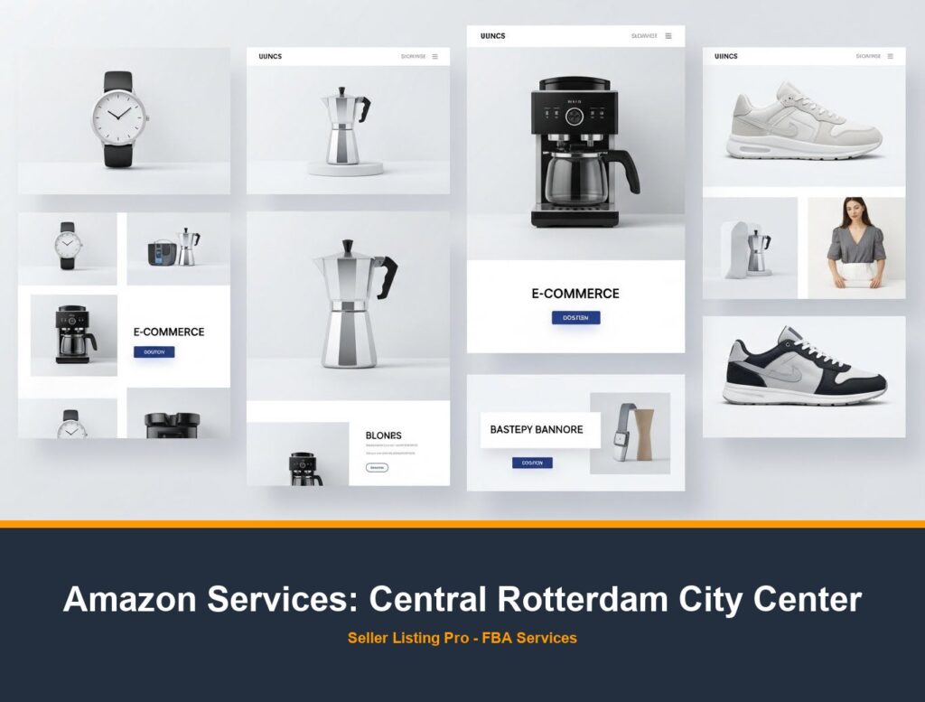 Amazon Infographic Design in Central Rotterdam City Center