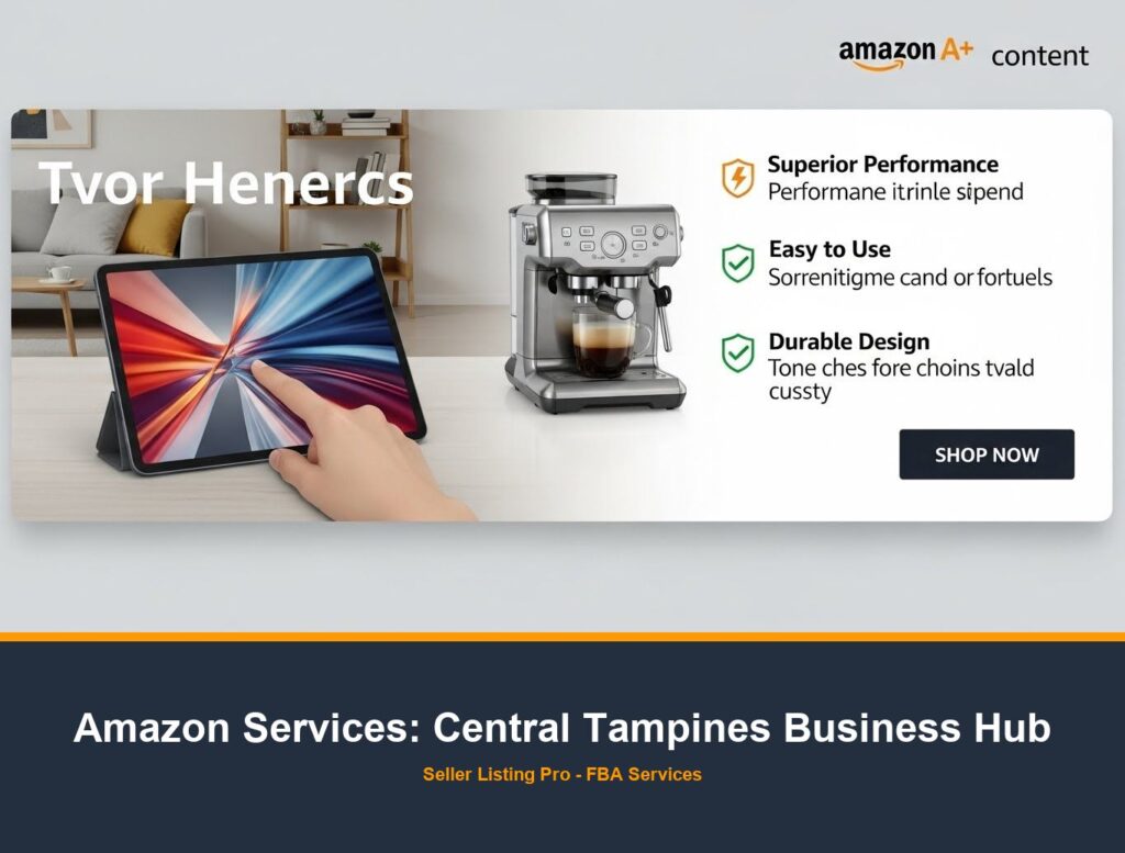 Amazon Infographic Design in Central Tampines Business Hub