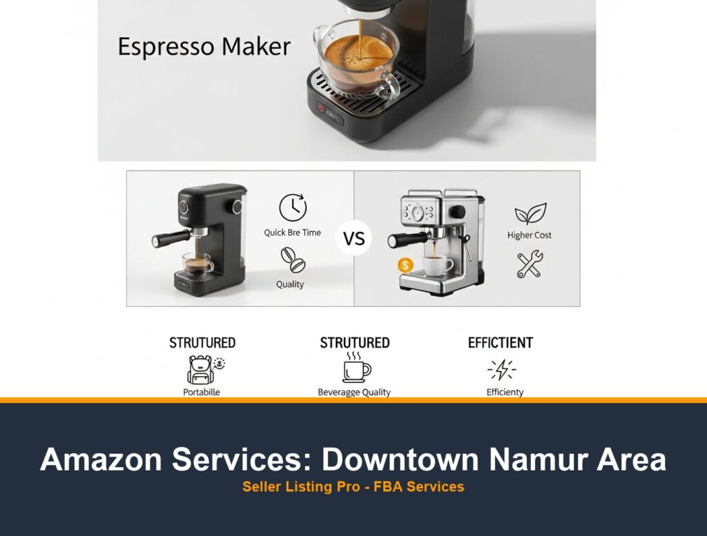 Amazon Infographic Design in Downtown Namur Area
