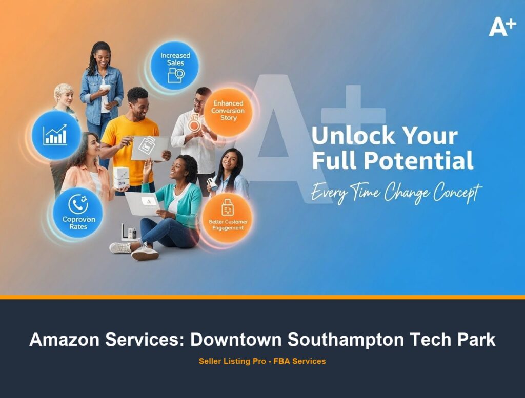Amazon Infographic Design in Downtown Southampton Tech Park