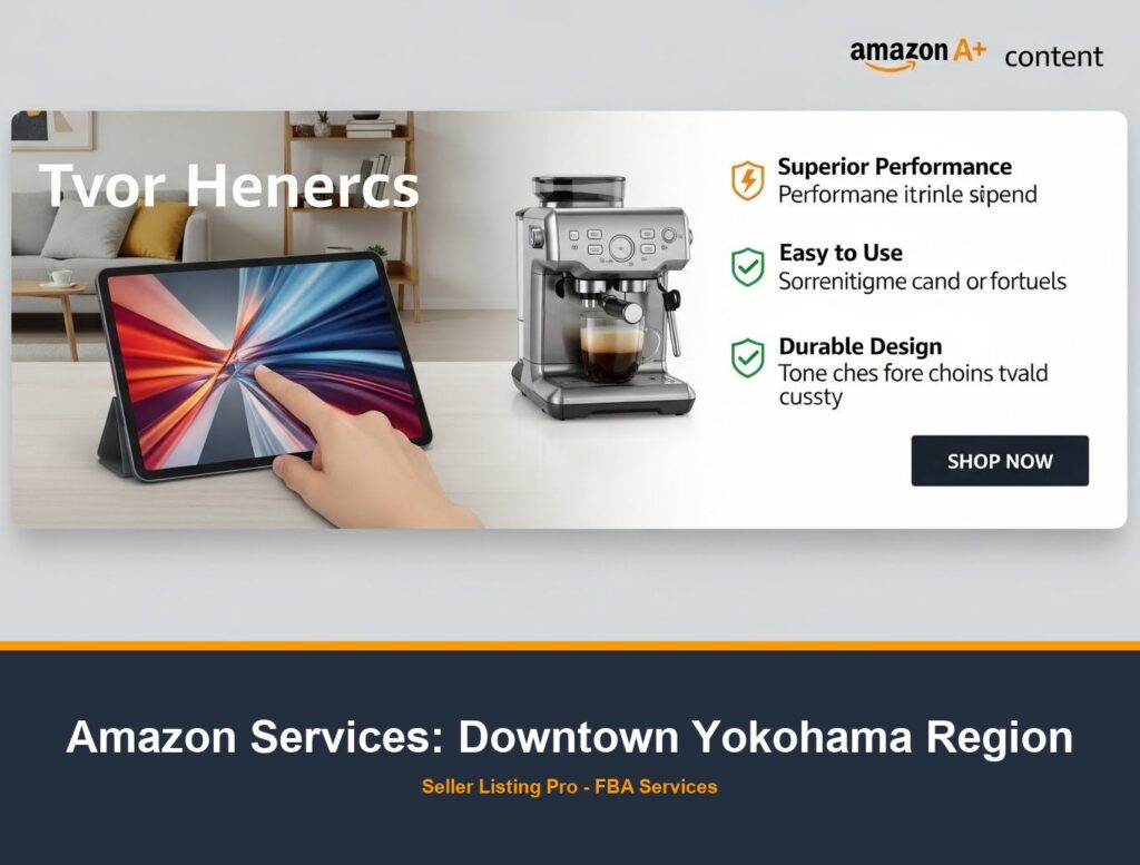 Amazon Infographic Design in Downtown Yokohama Region