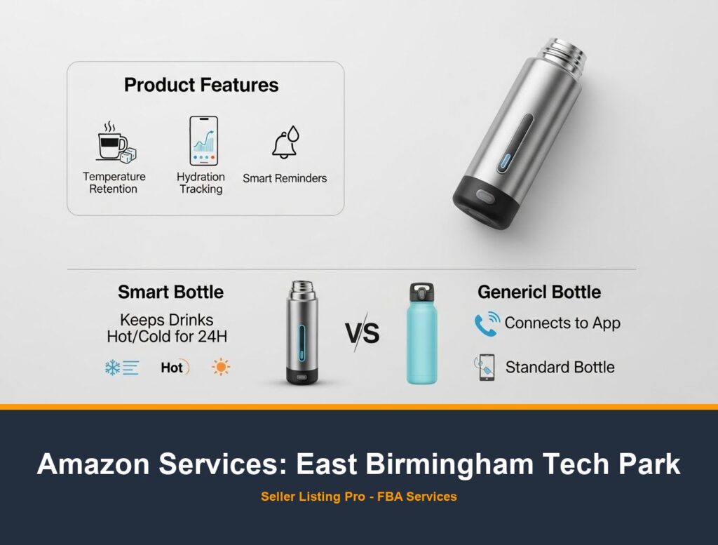 Amazon Infographic Design in East Birmingham Tech Park