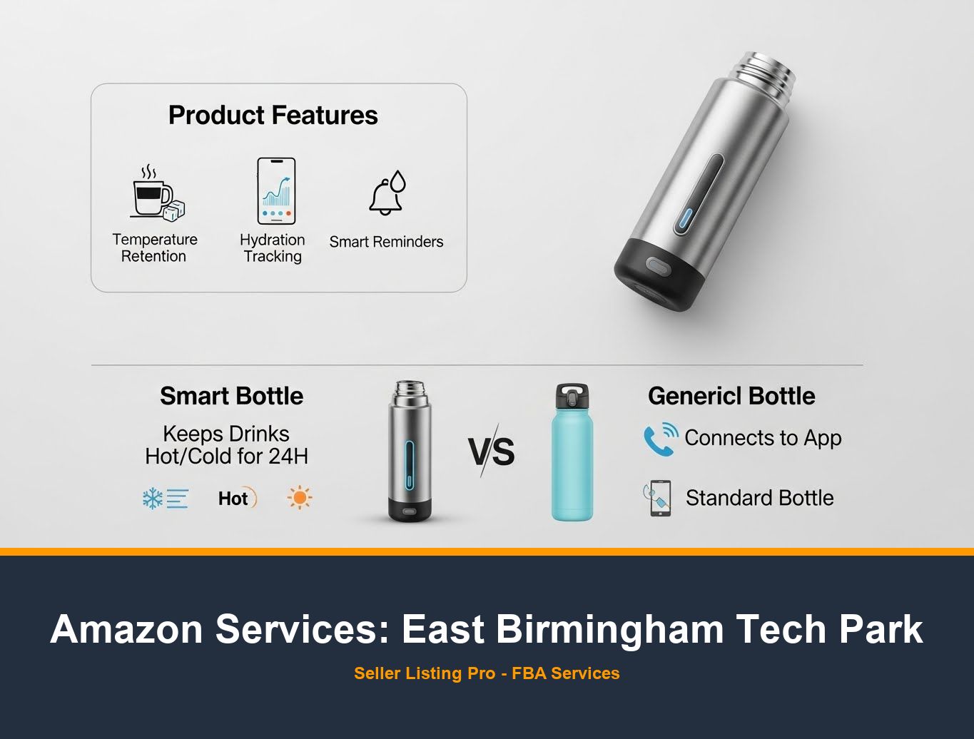 Amazon Infographic Design in East Birmingham Tech Park