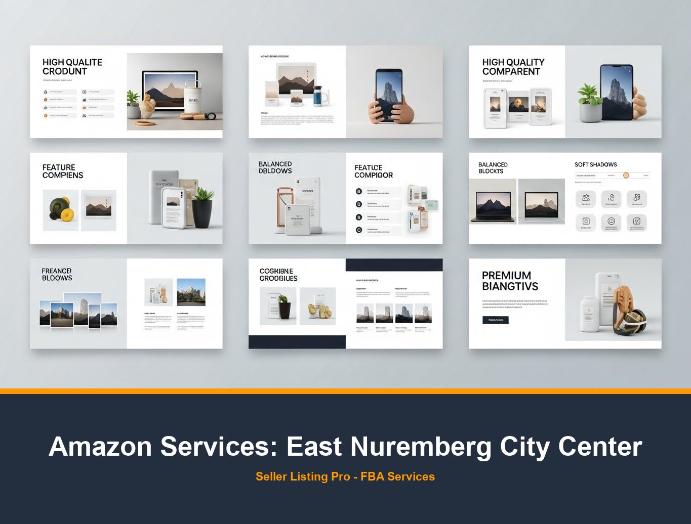 Amazon Infographic Design in East Nuremberg City Center