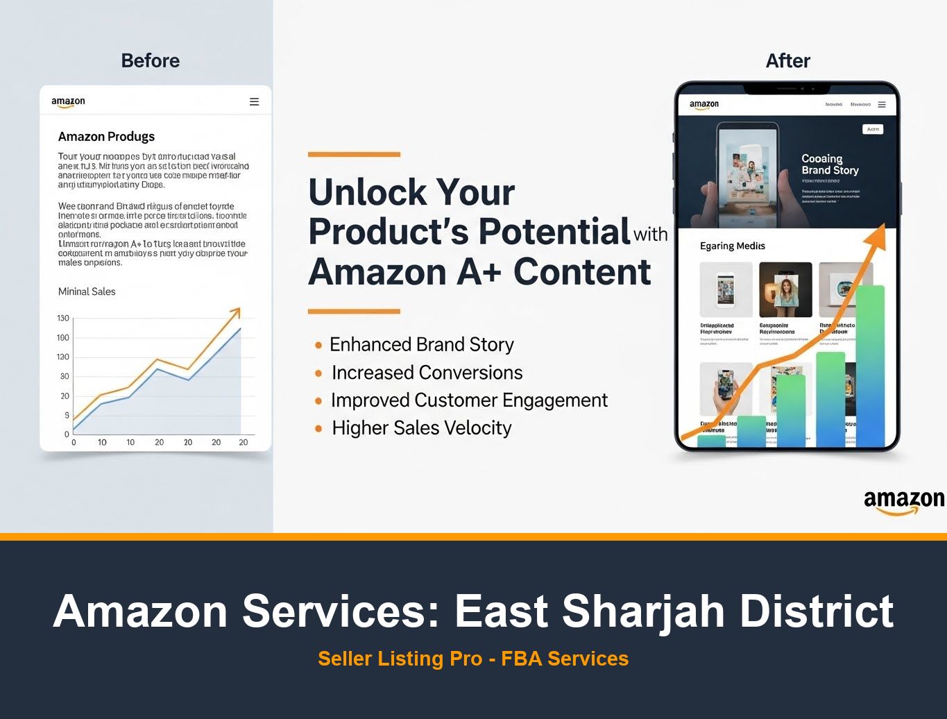 Amazon Infographic Design in East Sharjah District