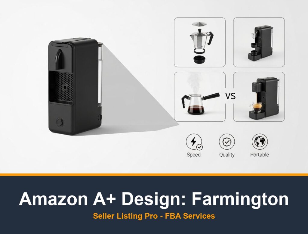 Amazon Infographic Design in Farmington