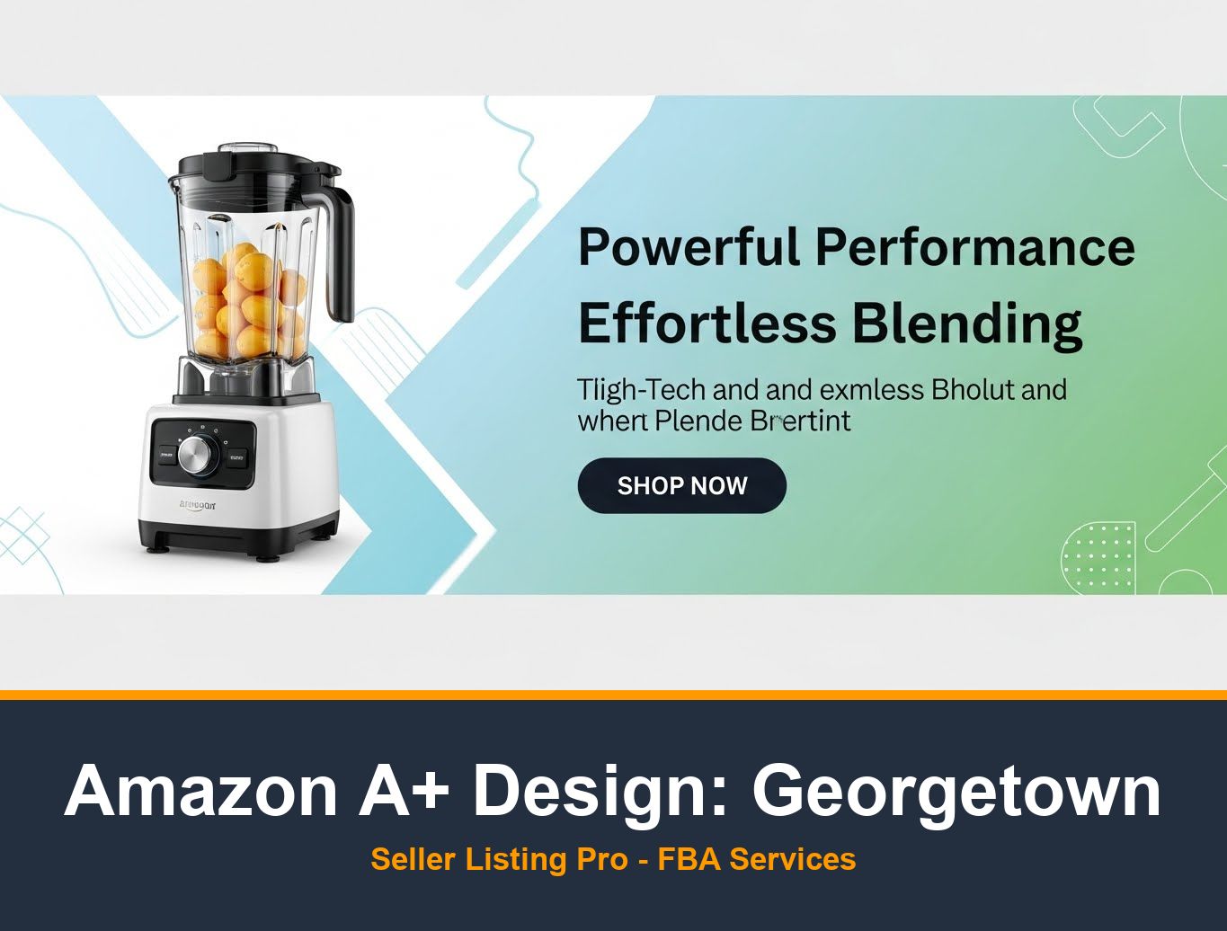 Amazon Infographic Design in Georgetown