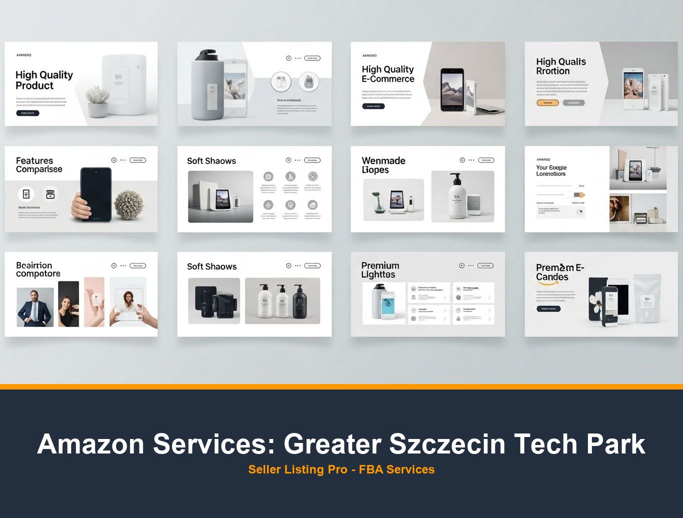 Amazon Infographic Design in Greater Szczecin Tech Park