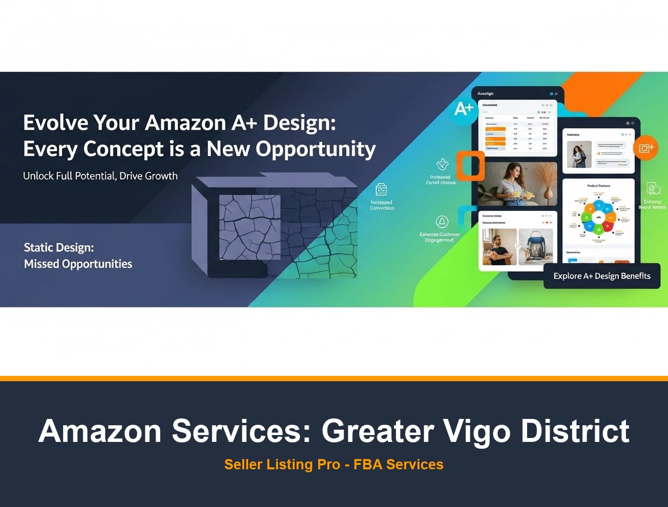 Amazon Infographic Design in Greater Vigo District