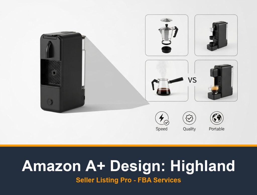 Amazon Infographic Design in Highland