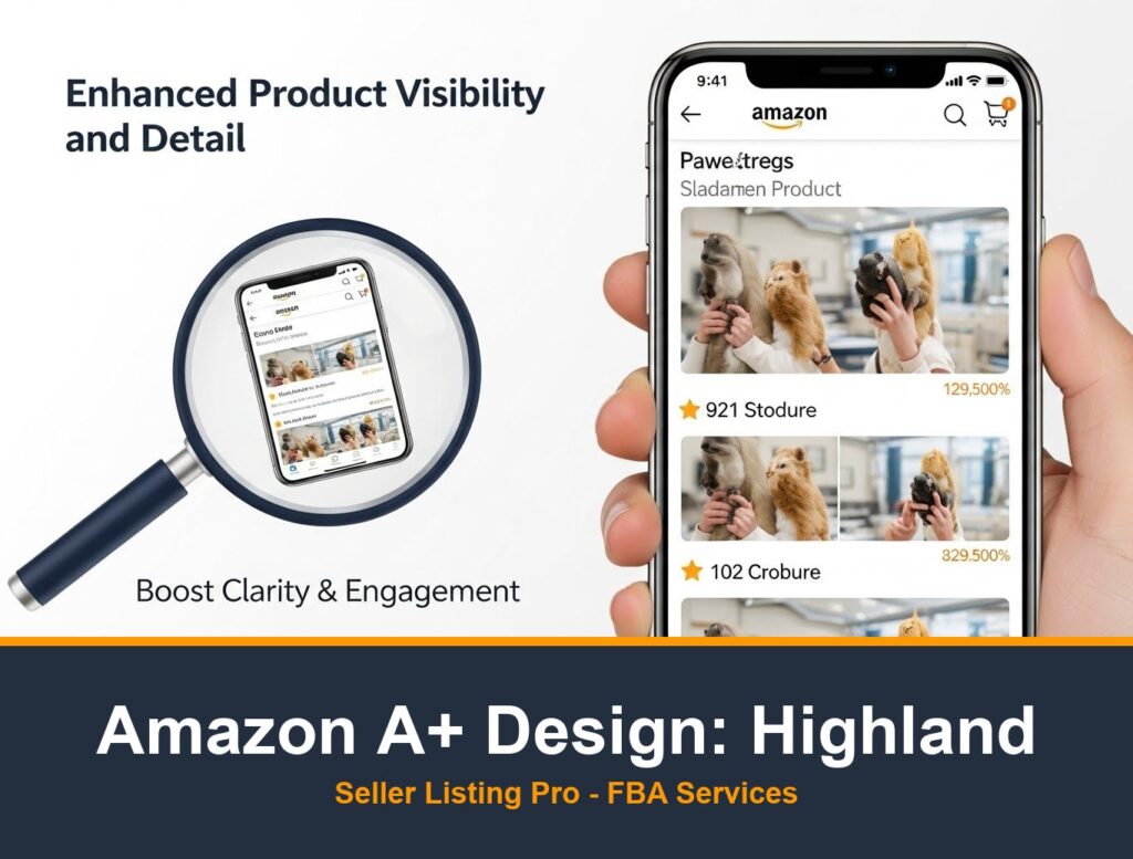 Amazon Infographic Design in Highland