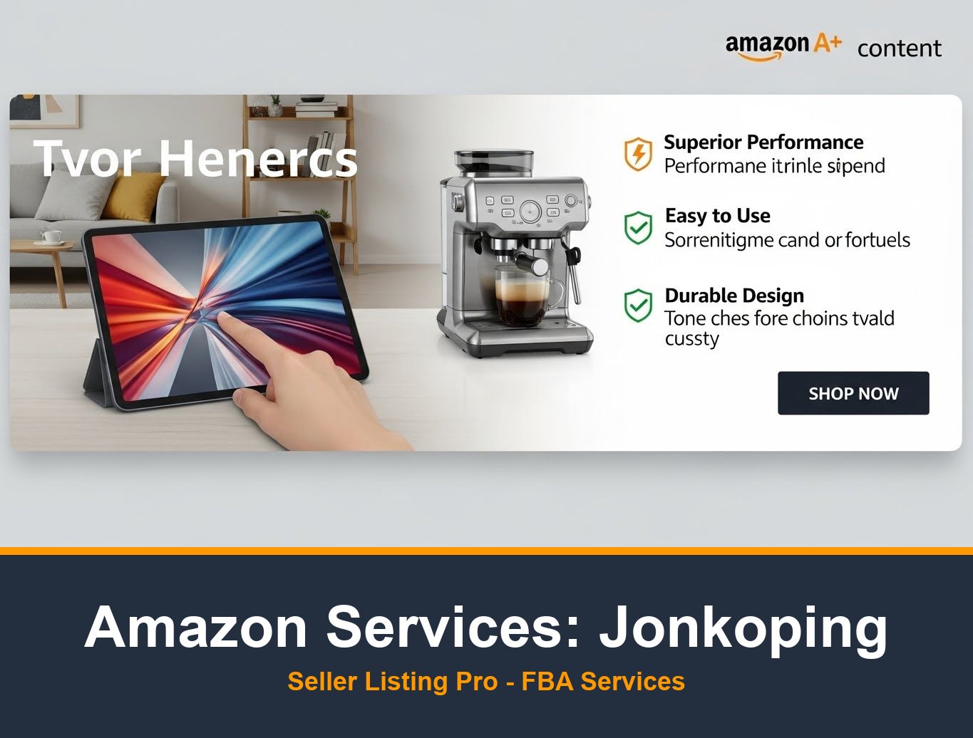 Amazon Infographic Design in Jonkoping