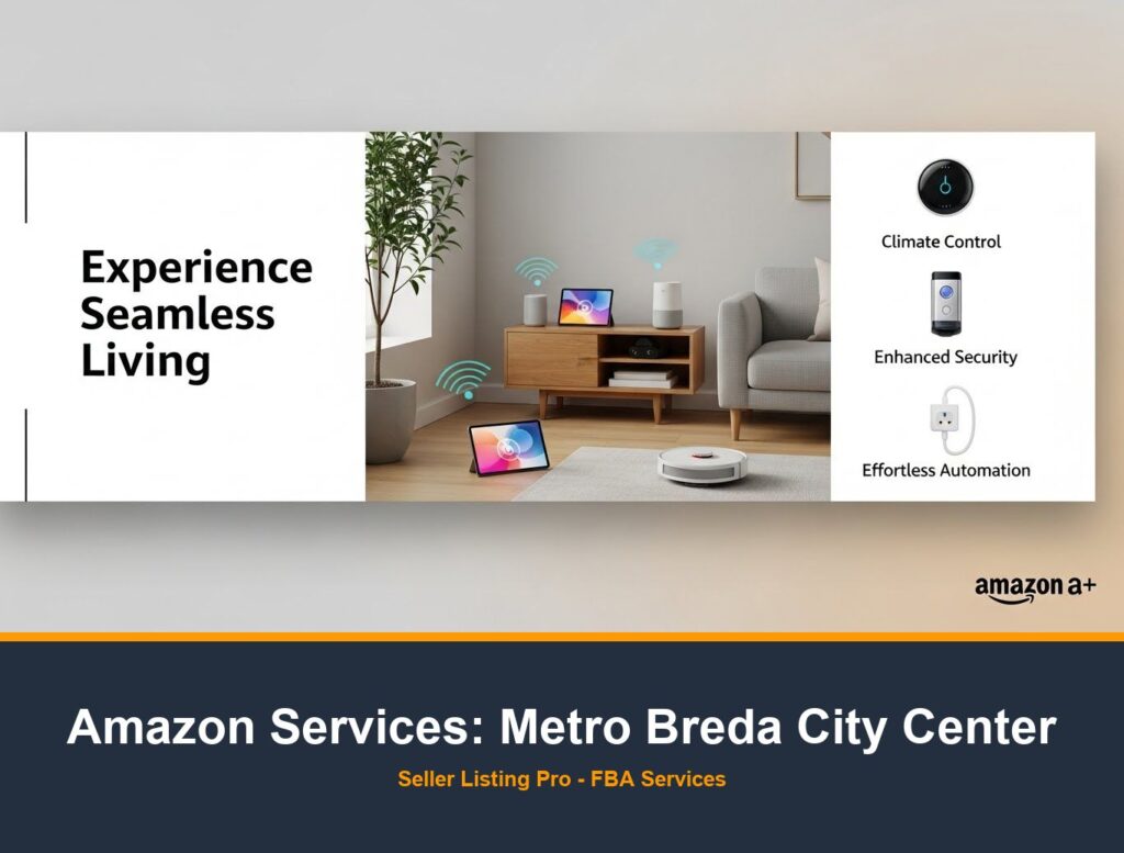 Amazon Infographic Design in Metro Breda City Center