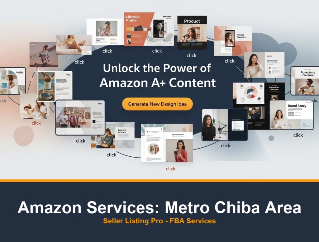 Amazon Infographic Design in Metro Chiba Area