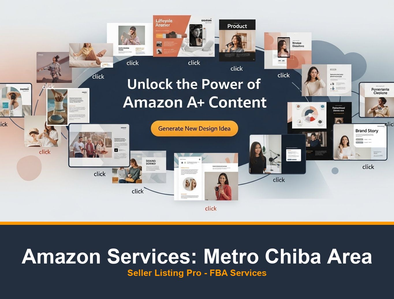 Amazon Infographic Design in Metro Chiba Area