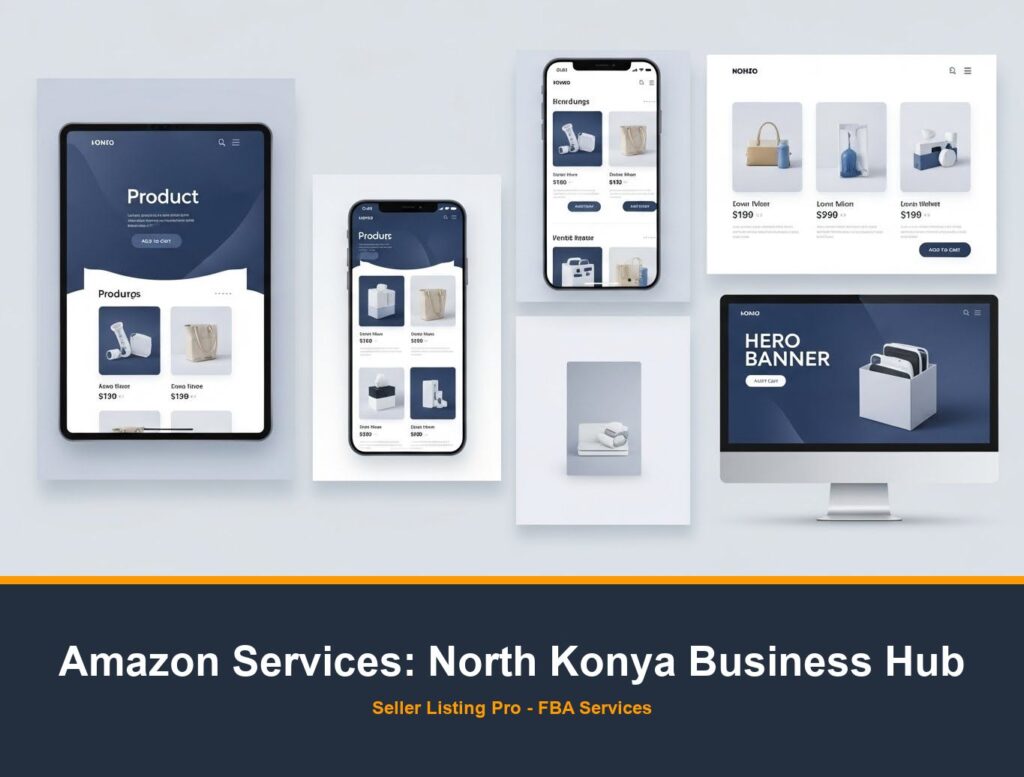 Amazon Infographic Design in North Konya Business Hub