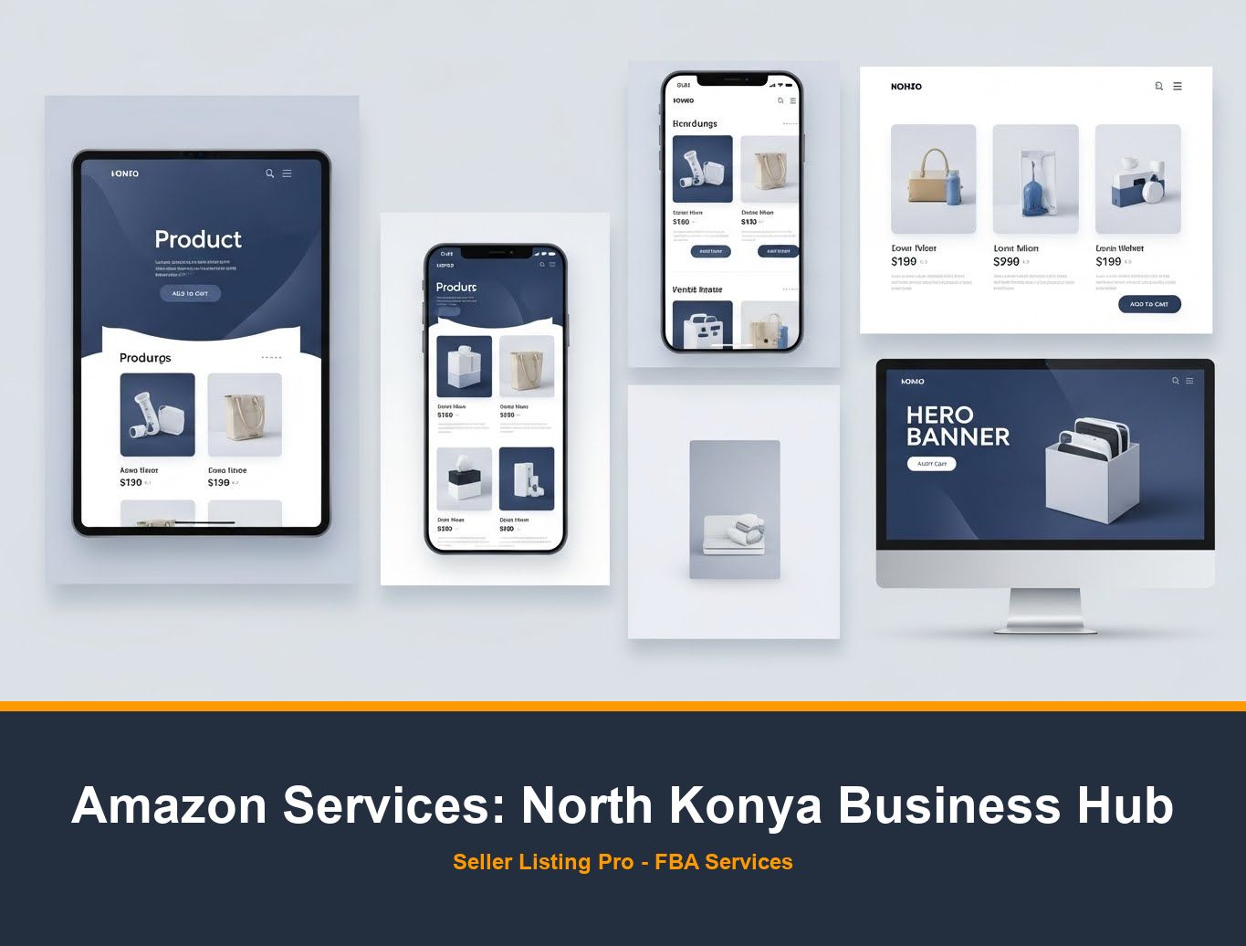 Amazon Infographic Design in North Konya Business Hub