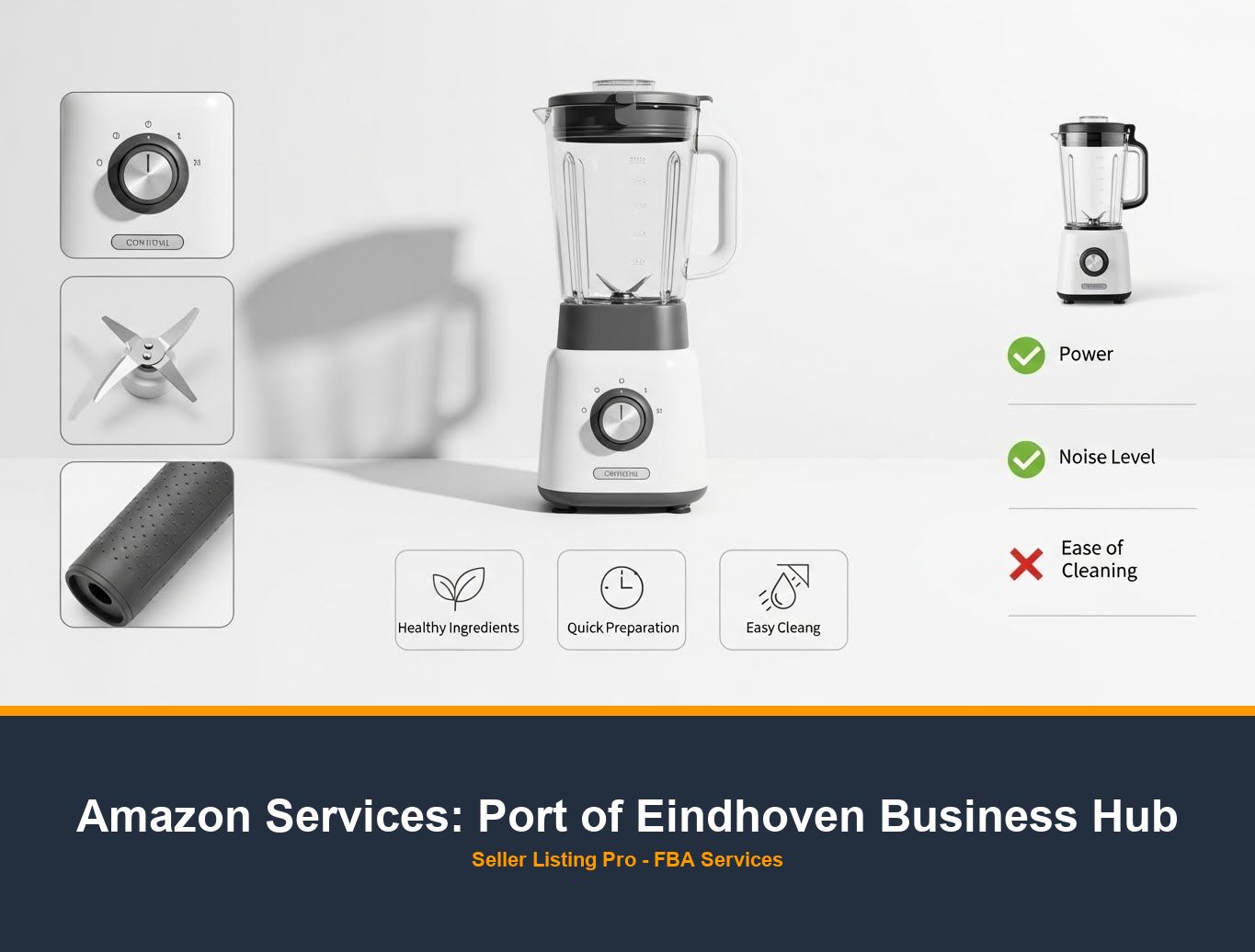 Amazon Infographic Design in Port of Eindhoven Business Hub