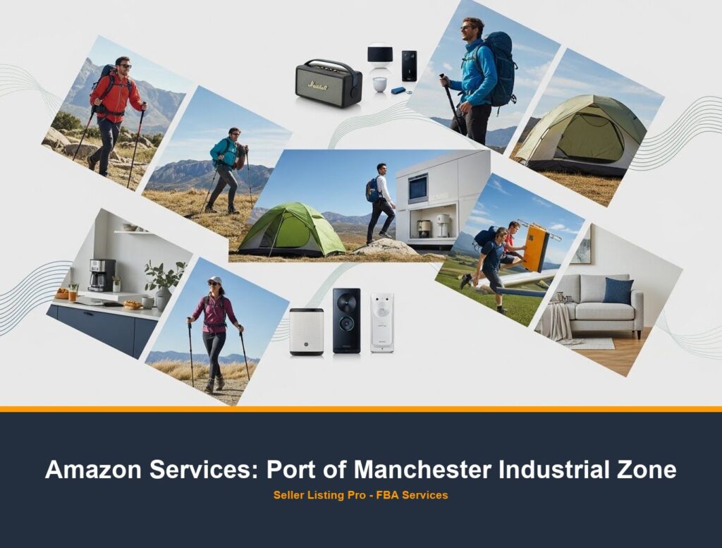 Amazon Infographic Design in Port of Manchester Industrial Zone