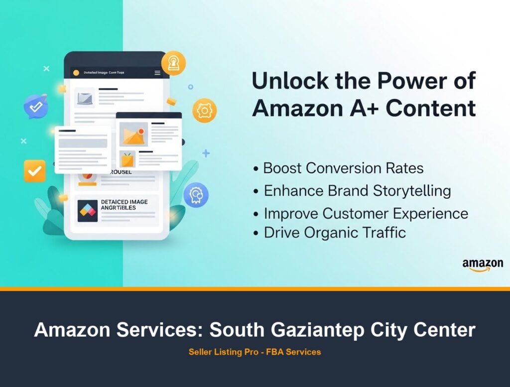 Amazon Infographic Design in South Gaziantep City Center