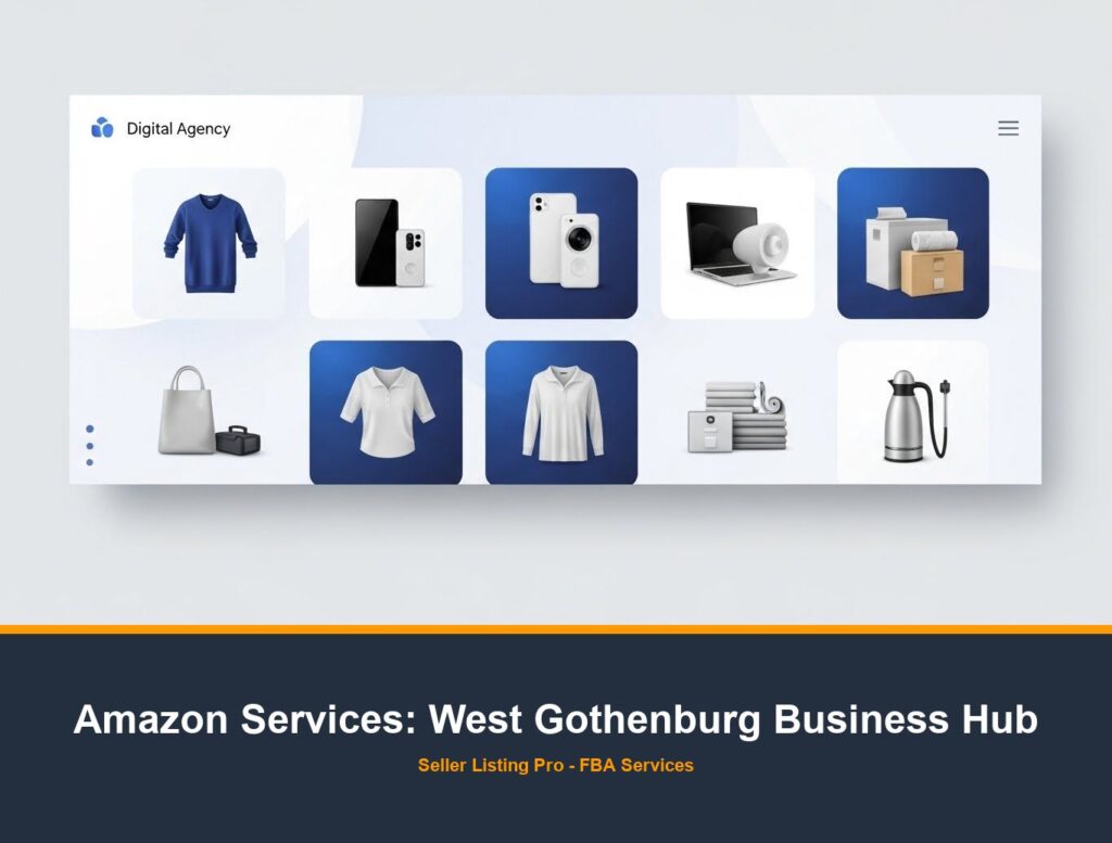 Amazon Infographic Design in West Gothenburg Business Hub