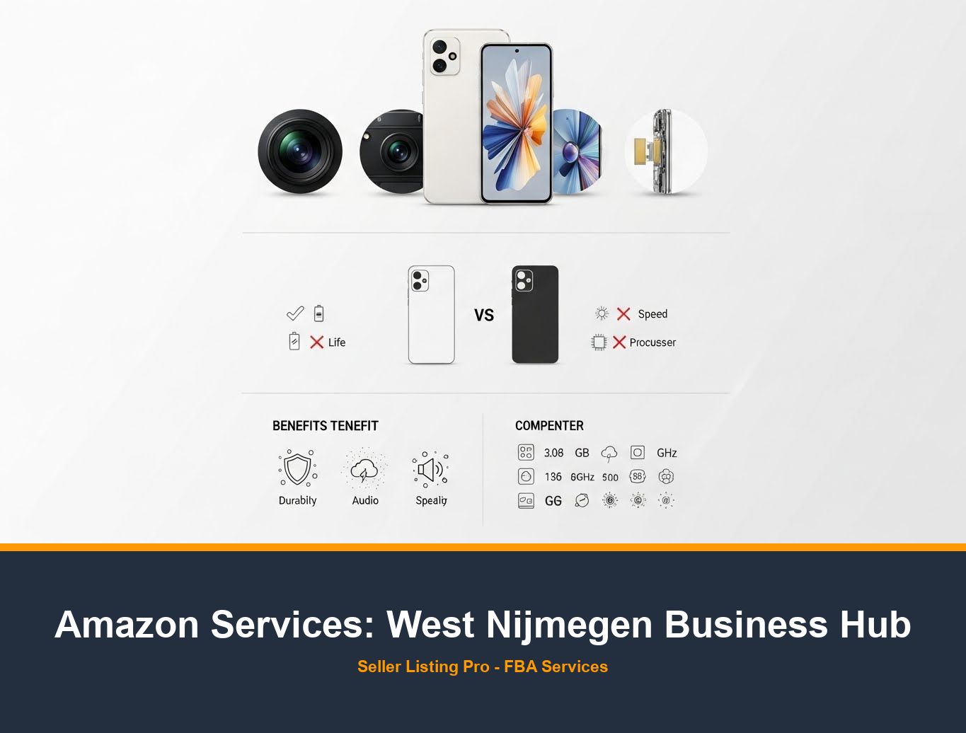 Amazon Infographic Design in West Nijmegen Business Hub