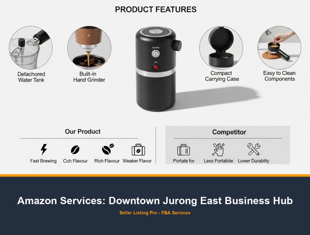 Amazon Listing Optimization in Downtown Jurong East Business Hub