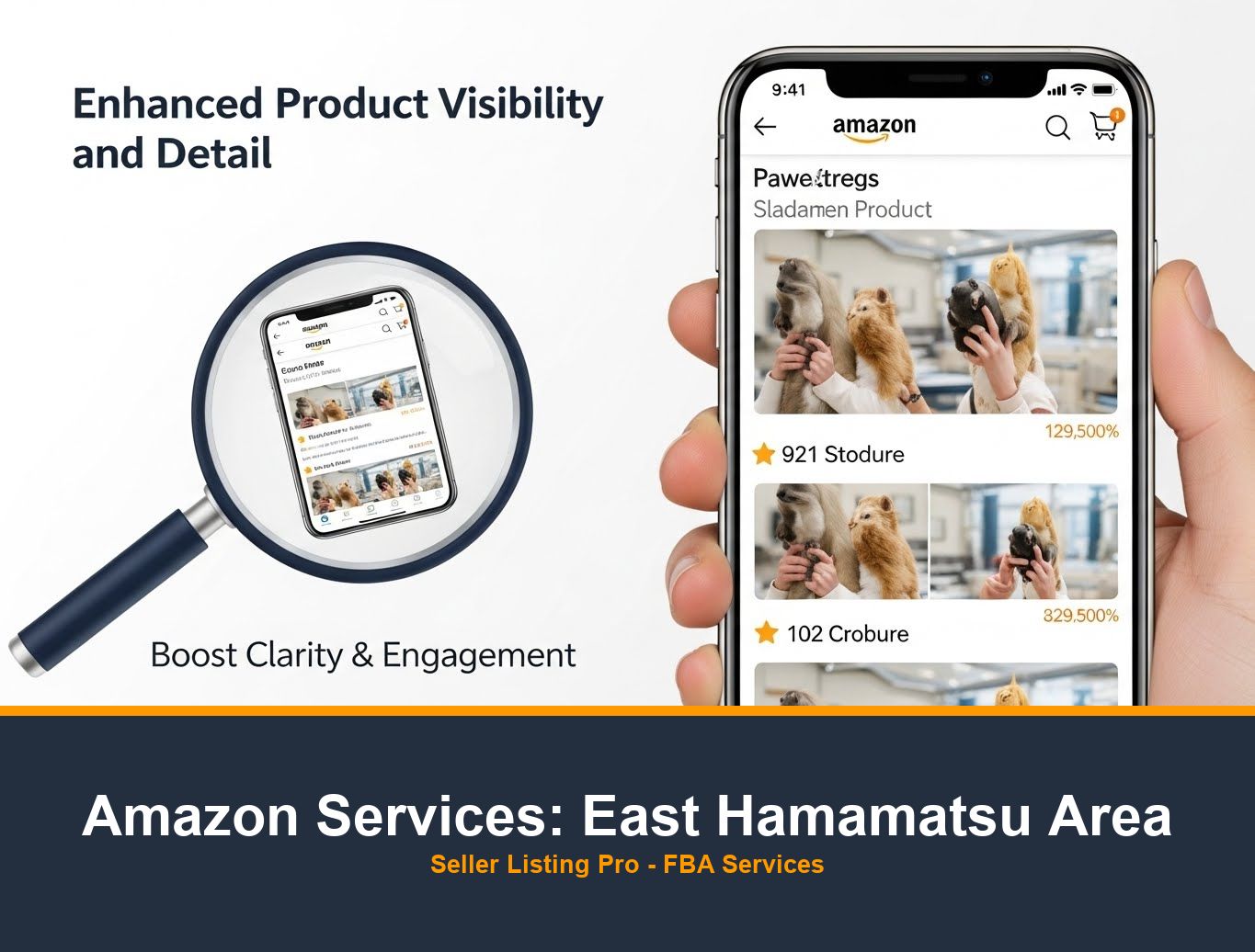 Amazon Listing Optimization in East Hamamatsu Area