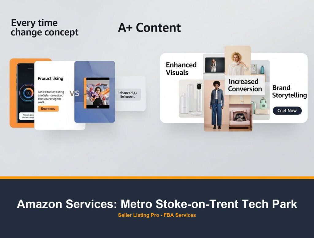 Amazon Listing Optimization in Metro Stoke-on-Trent Tech Park