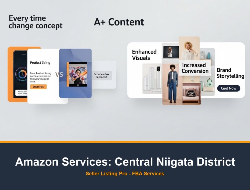 Amazon Storefront Design in Central Niigata District