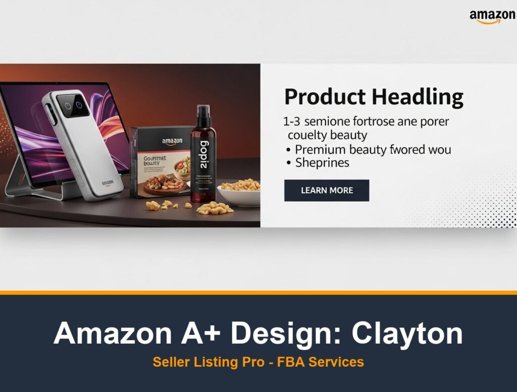 Amazon Storefront Design in Clayton