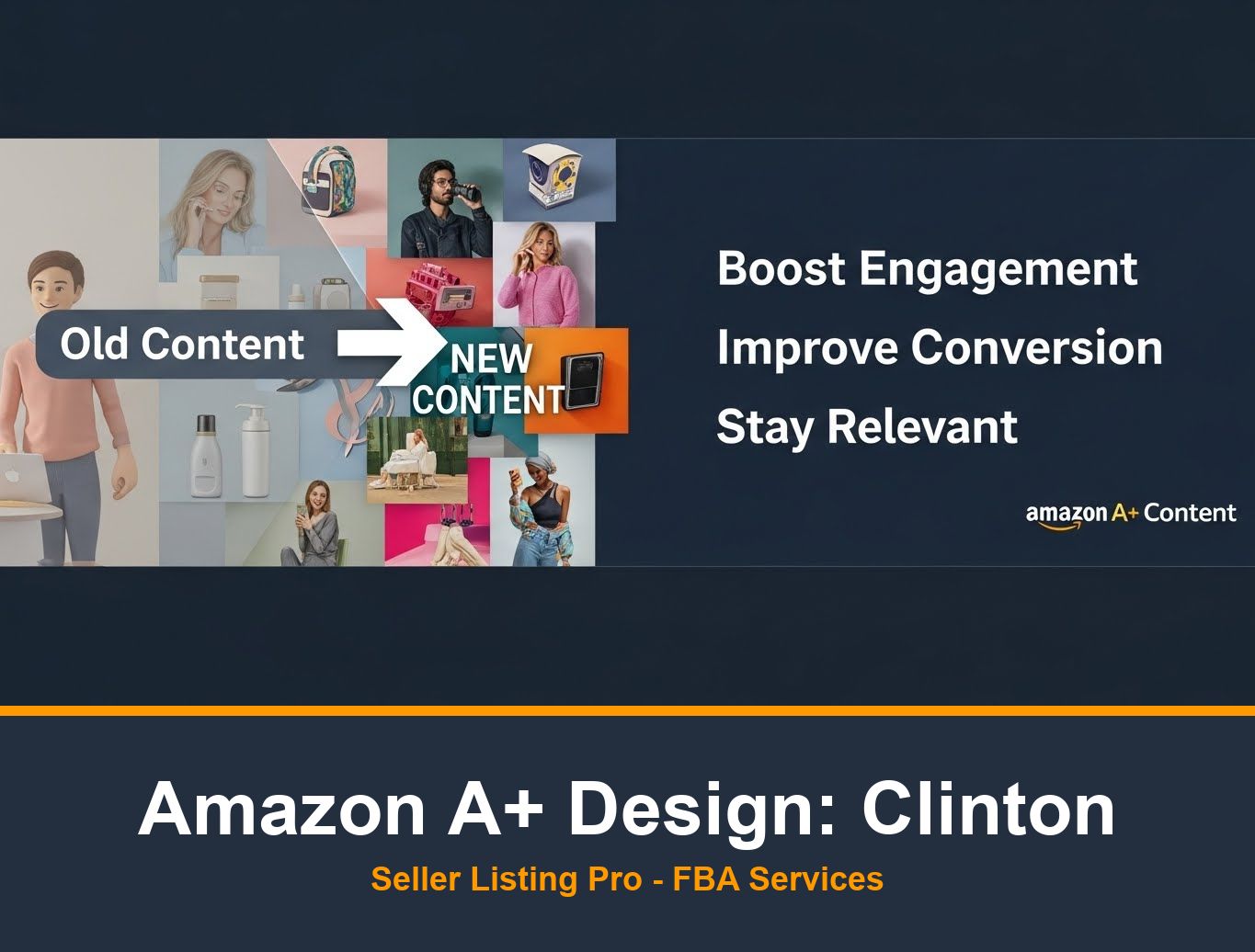 Amazon Storefront Design in Clinton