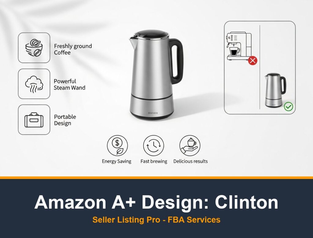 Amazon Storefront Design in Clinton